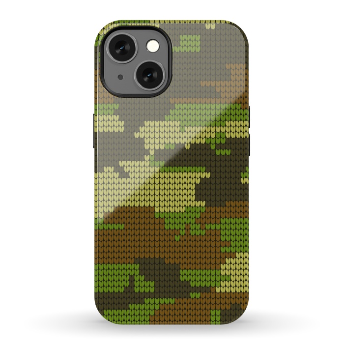 iPhone 13 StrongFit camo hearts by haroulita