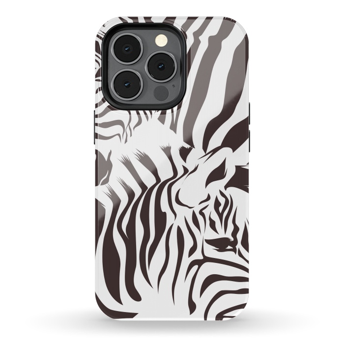 iPhone 13 pro StrongFit zebra l by haroulita