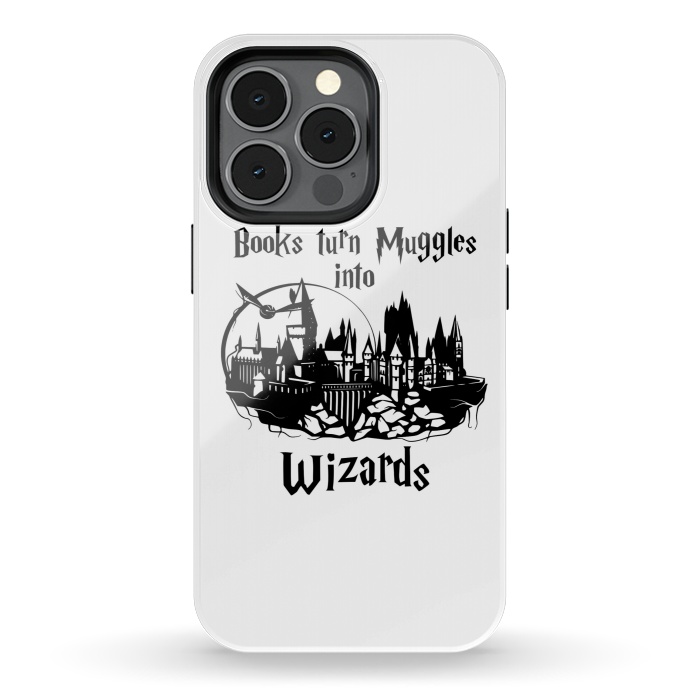 iPhone 13 pro StrongFit Books turn muggles into wizards  by Winston