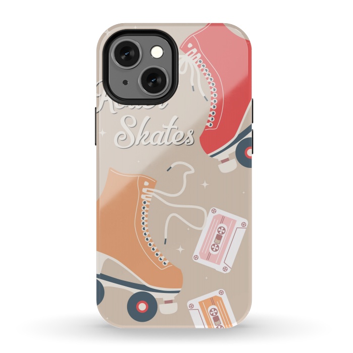 iPhone 13 mini StrongFit Roller skates 05 by Jelena Obradovic