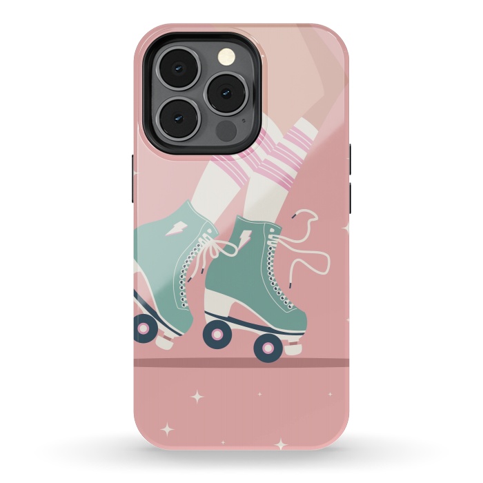 iPhone 13 pro StrongFit Roller skates 01 by Jelena Obradovic