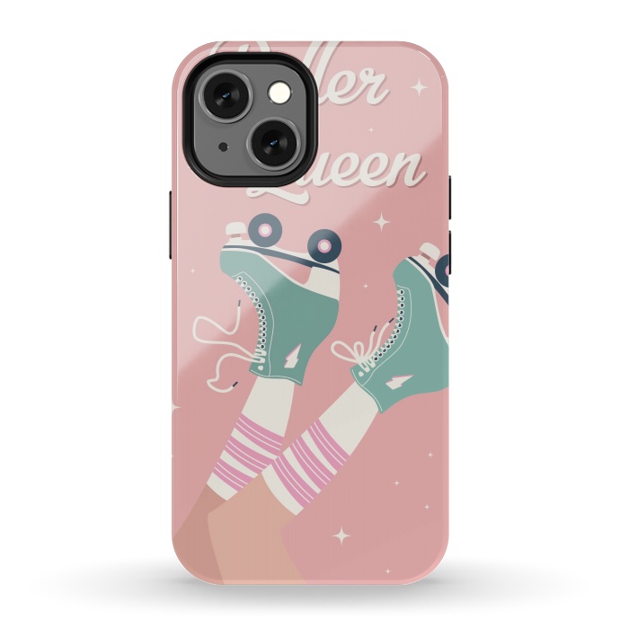 iPhone 13 mini StrongFit Roller skates 02 by Jelena Obradovic