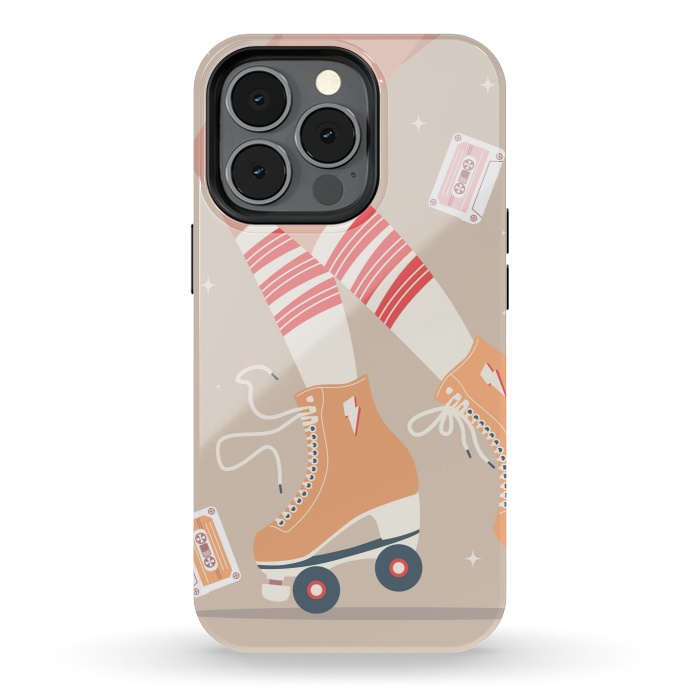 iPhone 13 pro StrongFit Roller skates 04 by Jelena Obradovic