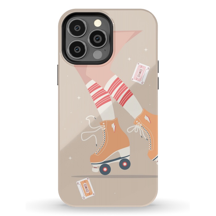iPhone 13 Pro Max StrongFit Roller skates 04 by Jelena Obradovic