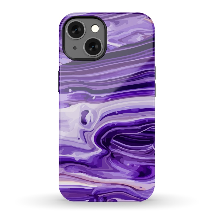 iPhone 13 StrongFit Liquid Marble Design IX by ArtsCase