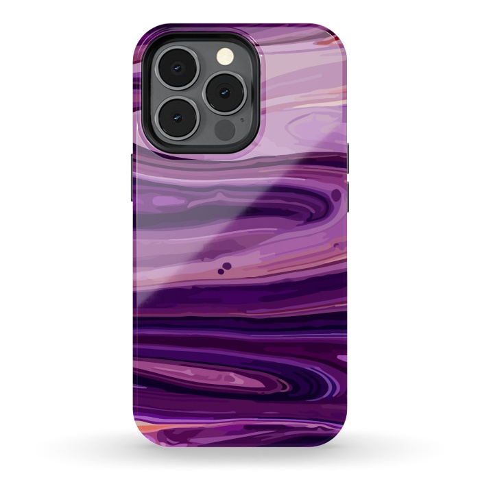 iPhone 13 pro StrongFit Liquid Marble Design by ArtsCase