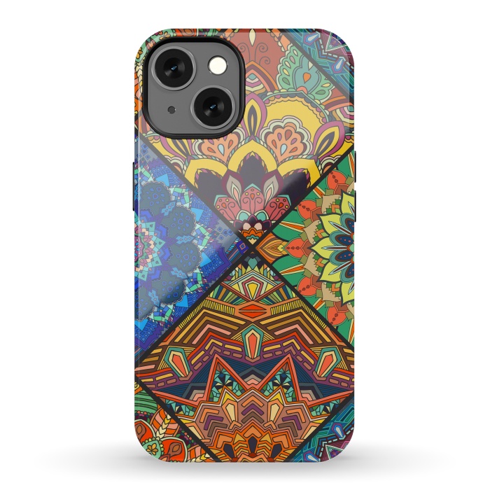 iPhone 13 StrongFit Vectorial Eastern Mandala Decoration by ArtsCase