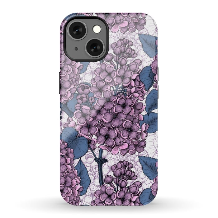 iPhone 13 StrongFit Violet lilacs by Katerina Kirilova