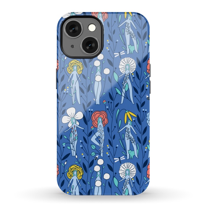 iPhone 13 StrongFit Springtime floral women design by Anna Alekseeva