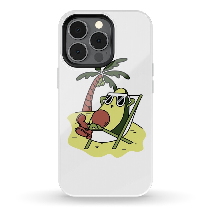 iPhone 13 pro StrongFit Avocado Relax by Afif Quilimo