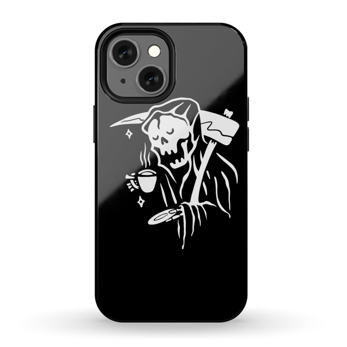 iPhone 13 mini StrongFit Coffee Reaper 1 by Afif Quilimo