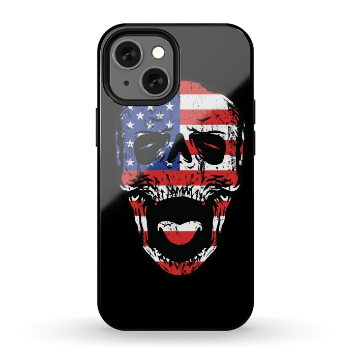 iPhone 13 mini StrongFit American Till Die by Afif Quilimo