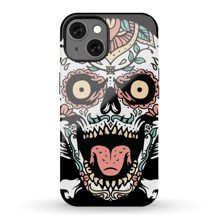 iPhone 13 StrongFit Mexican Skull 1 by Afif Quilimo