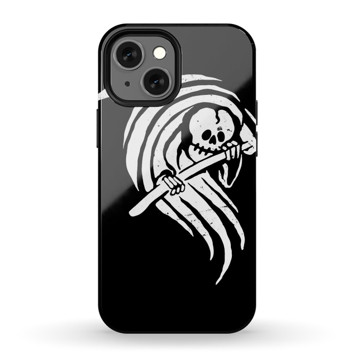 iPhone 13 mini StrongFit Grim Reaper by Afif Quilimo