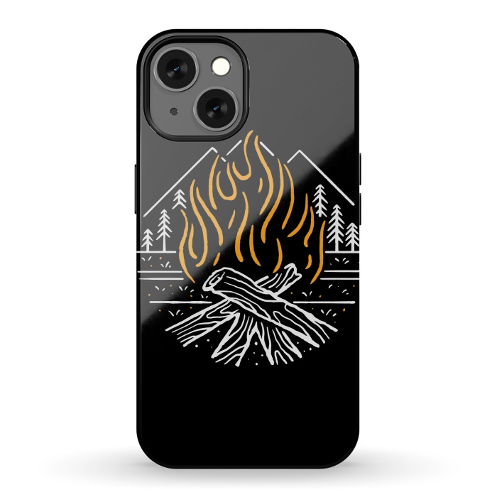 iPhone 13 StrongFit Campfire by Afif Quilimo