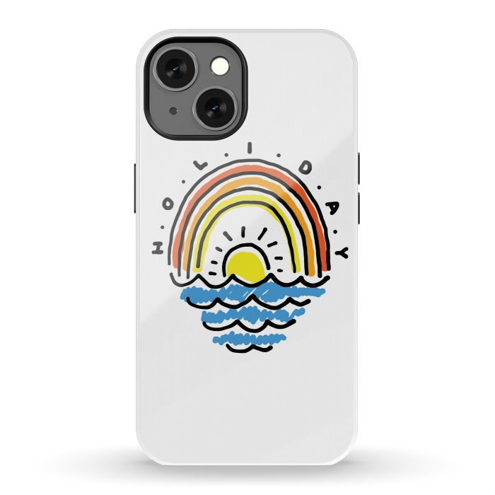 iPhone 13 StrongFit Holiday Beach by Afif Quilimo