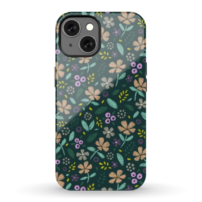 iPhone 13 StrongFit Wildflowers by Tishya Oedit