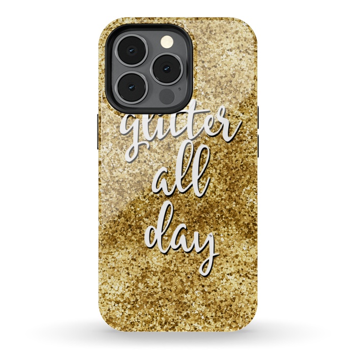 iPhone 13 pro StrongFit Glitter all Day by Martina