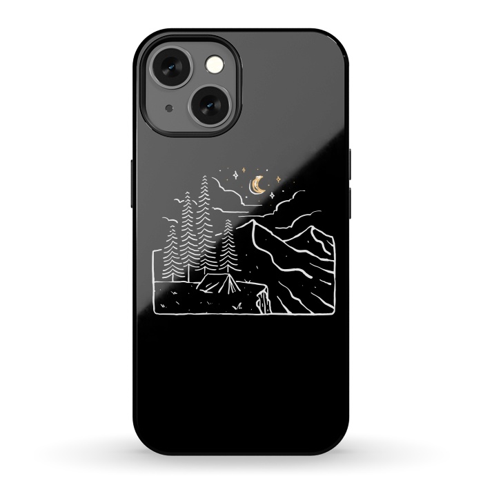 iPhone 13 StrongFit Night Cliffs by Afif Quilimo