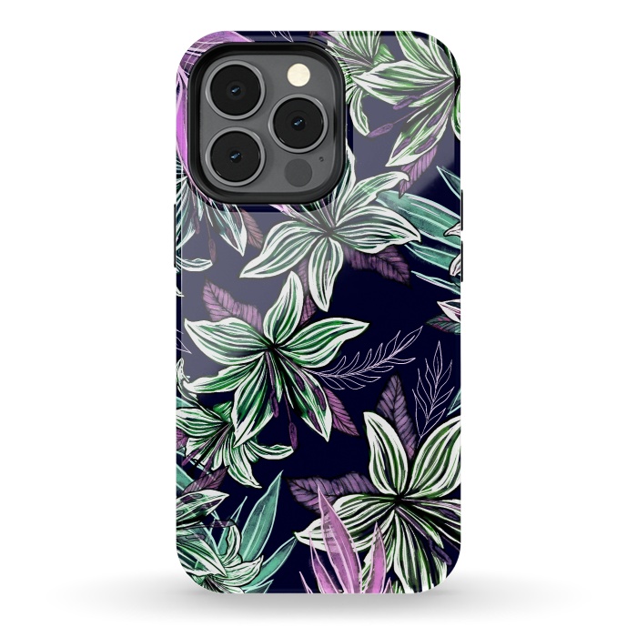 iPhone 13 pro StrongFit Floral Lilly  by Rose Halsey