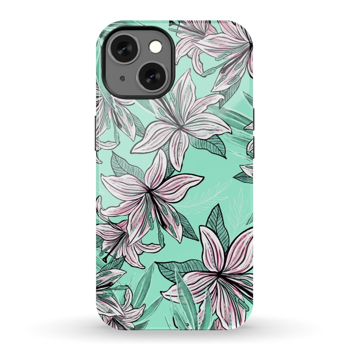 iPhone 13 StrongFit Dancing Lilly  by Rose Halsey