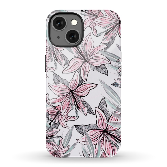 iPhone 13 StrongFit Beautiful Lilly by Rose Halsey