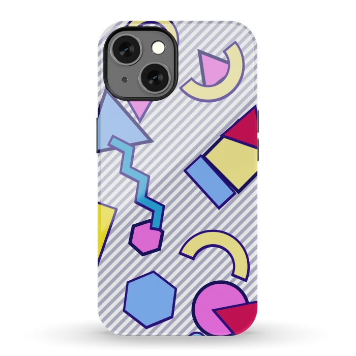 iPhone 13 StrongFit shapes graffitii pattern by MALLIKA