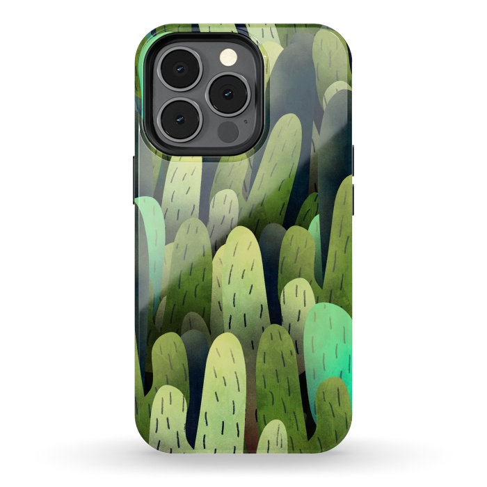 iPhone 13 pro StrongFit The cactus fields  by Steve Wade (Swade)