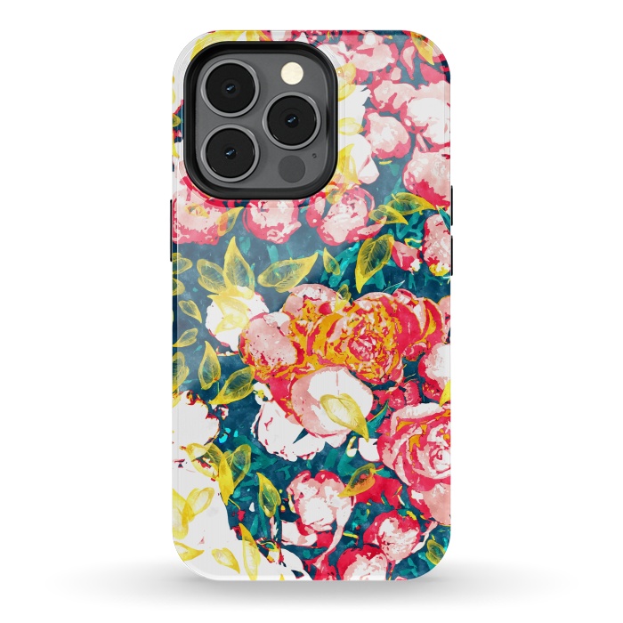 iPhone 13 pro StrongFit Nature Smiles in Flowers by Uma Prabhakar Gokhale