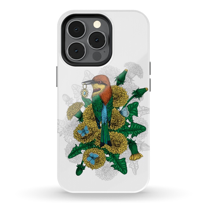 iPhone 13 pro StrongFit The bee eater with the golden pendant by Katerina Kirilova