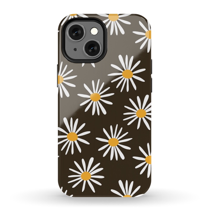 iPhone 13 mini StrongFit New Daisies by Majoih