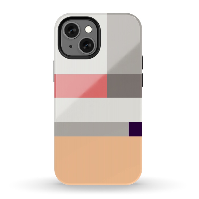 iPhone 13 mini StrongFit Colors in Block Minimal Art by Creativeaxle