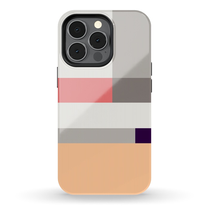 iPhone 13 pro StrongFit Colors in Block Minimal Art by Creativeaxle