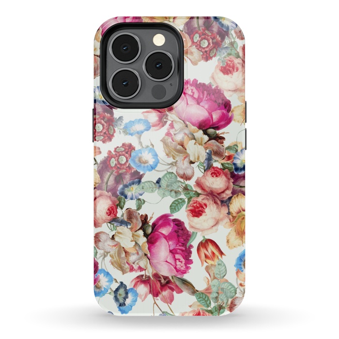 iPhone 13 pro StrongFit Floral Crush by Uma Prabhakar Gokhale