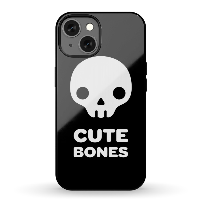 iPhone 13 StrongFit Cute skull by Laura Nagel
