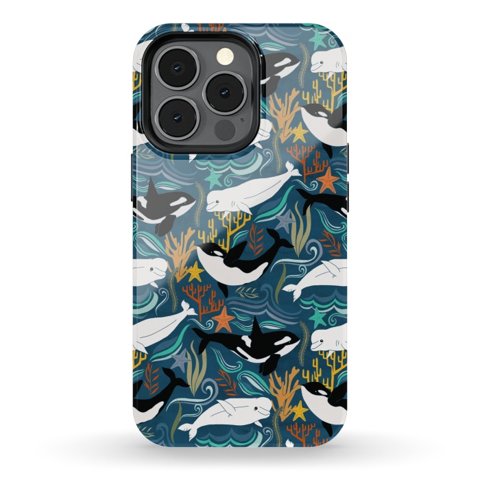 iPhone 13 pro StrongFit Canadian Whale Watching by Tangerine-Tane