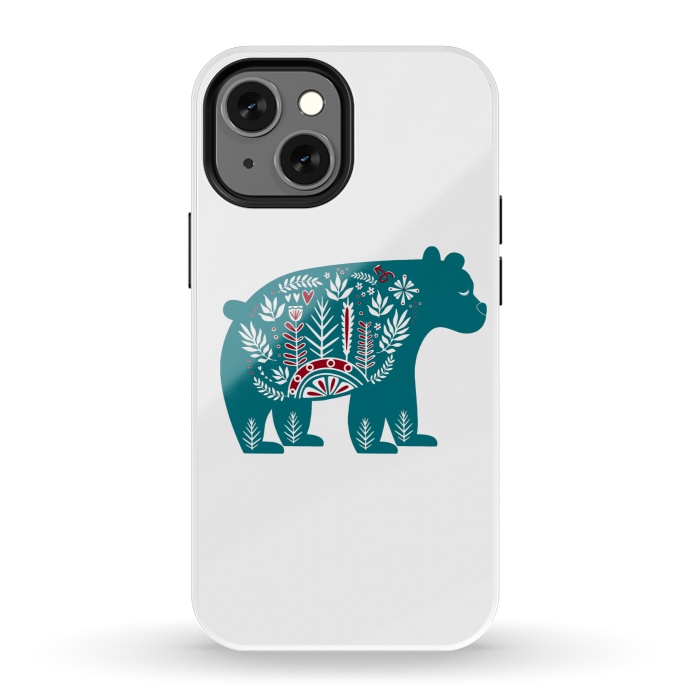 iPhone 13 mini StrongFit Nordic bear  by Winston