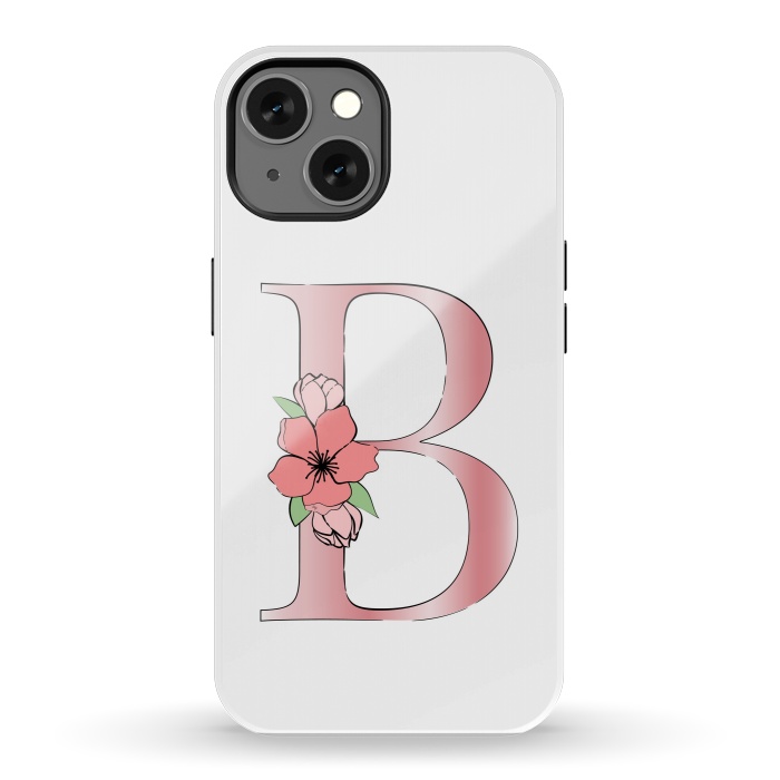 iPhone 13 StrongFit Monogram Letter B by Martina