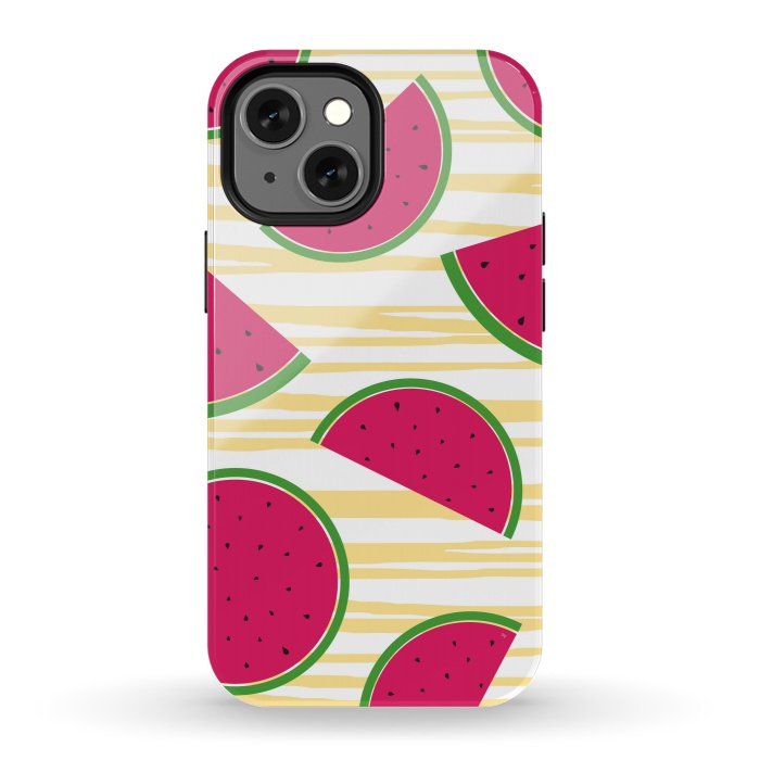iPhone 13 mini StrongFit Yummy melons by Martina