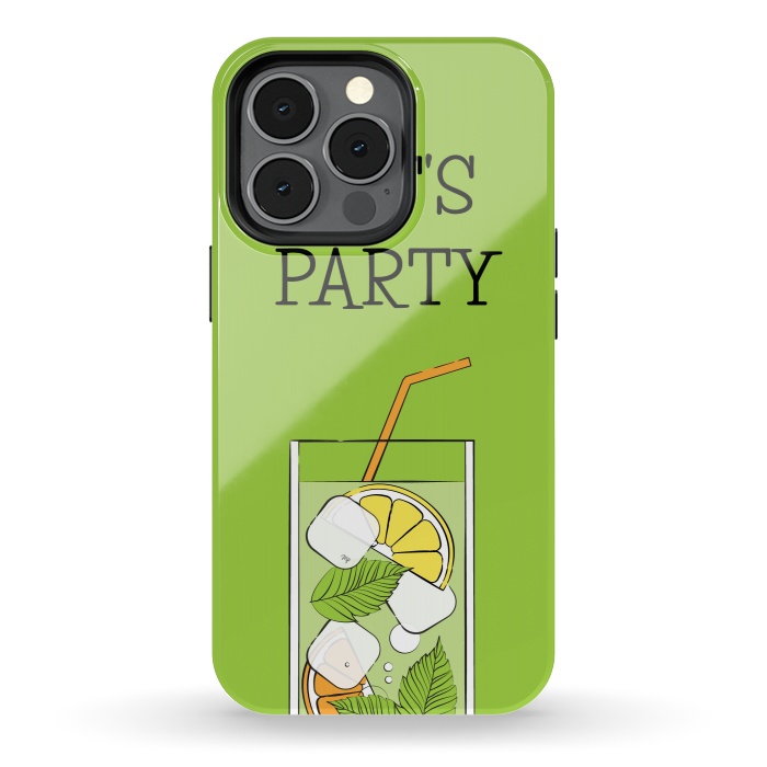 iPhone 13 pro StrongFit Let's Party by Martina