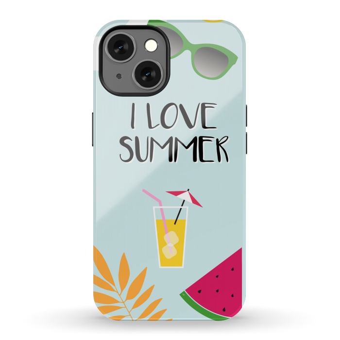 iPhone 13 StrongFit I love summer by Martina