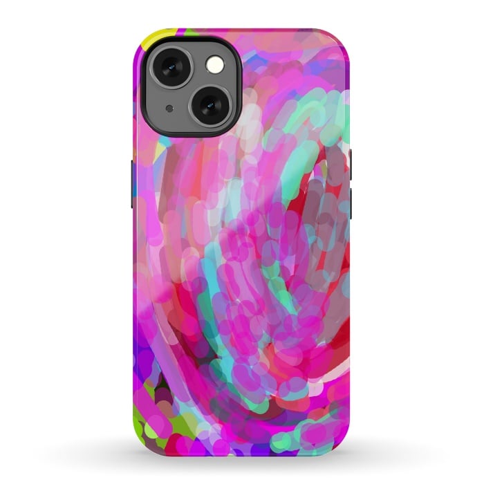 iPhone 13 StrongFit Colorful love by Josie