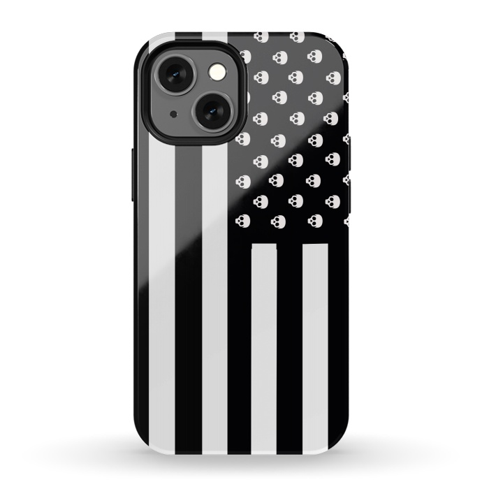 iPhone 13 mini StrongFit United Deaths of America by Gringoface Designs