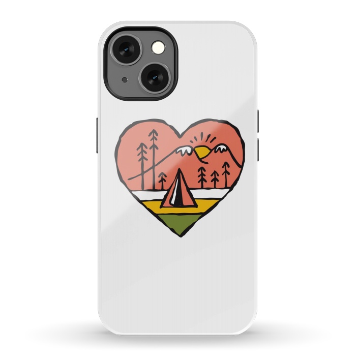 iPhone 13 StrongFit Camping in Love 1 by Afif Quilimo