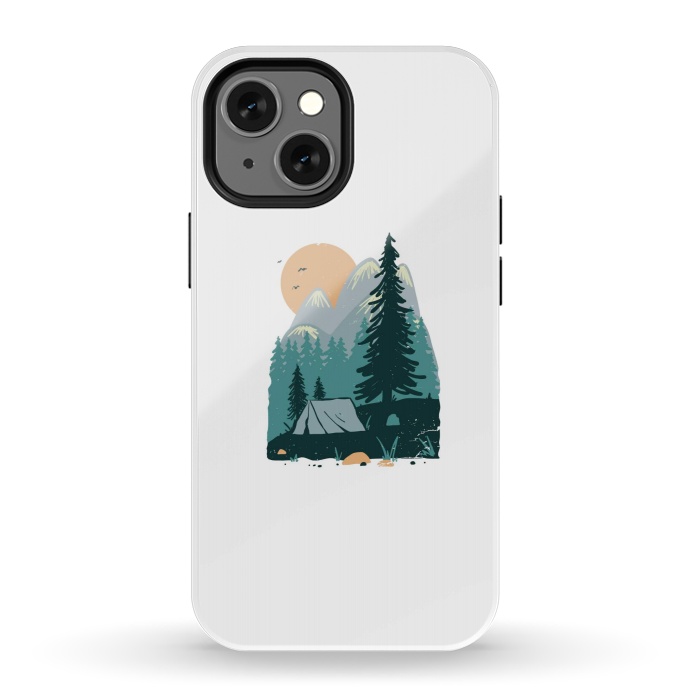 iPhone 13 mini StrongFit Back to Nature 1 by Afif Quilimo