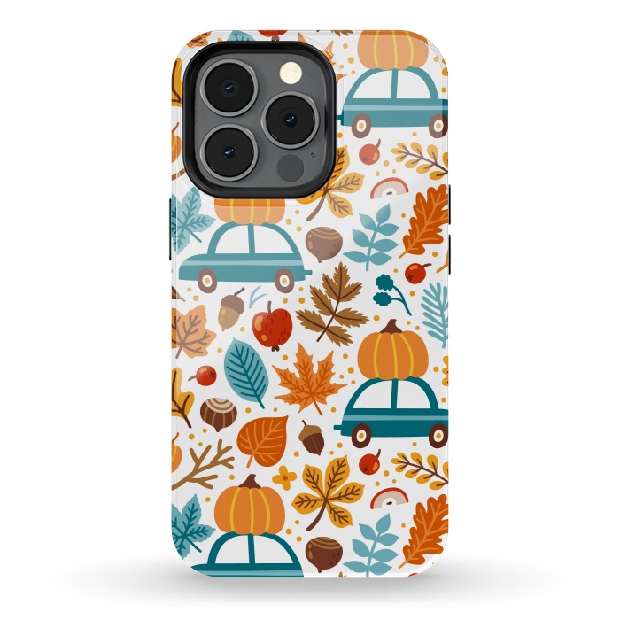 iPhone 13 pro StrongFit Autumn Design Patten XV by ArtsCase