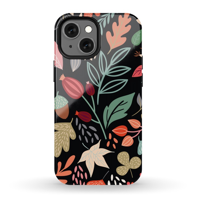 iPhone 13 mini StrongFit Autumn design Pattern V by ArtsCase