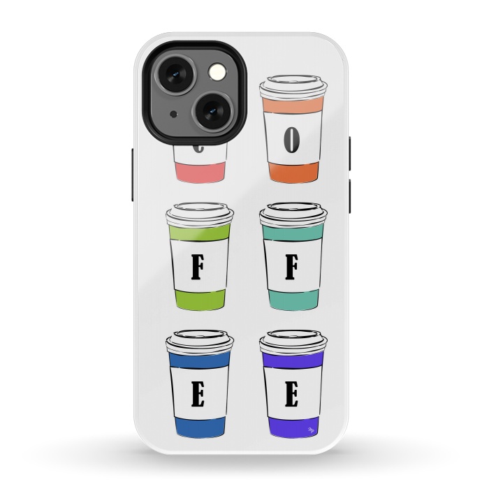 iPhone 13 mini StrongFit Coffee Cups by Martina