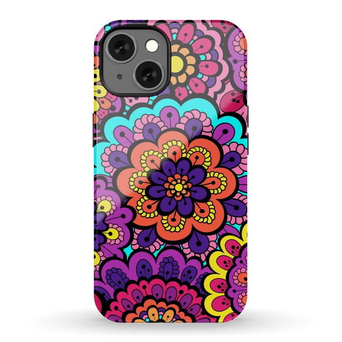iPhone 13 StrongFit Patterns Doodle Spring XII by ArtsCase
