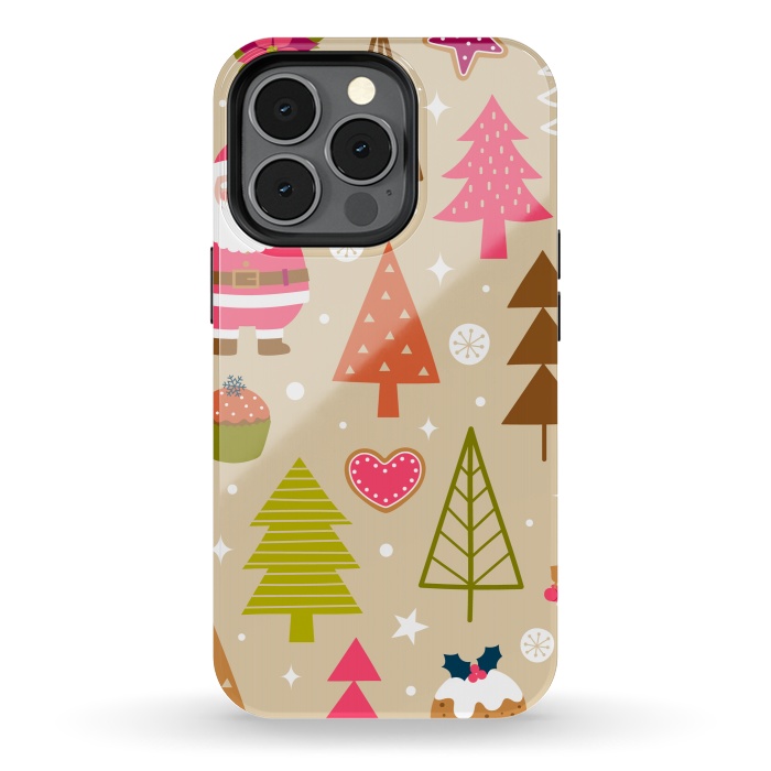 iPhone 13 pro StrongFit Cute Santa Claus by ArtsCase